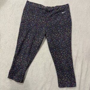Nike‎ Dri-fit Cropped Leggings Women's Size XL